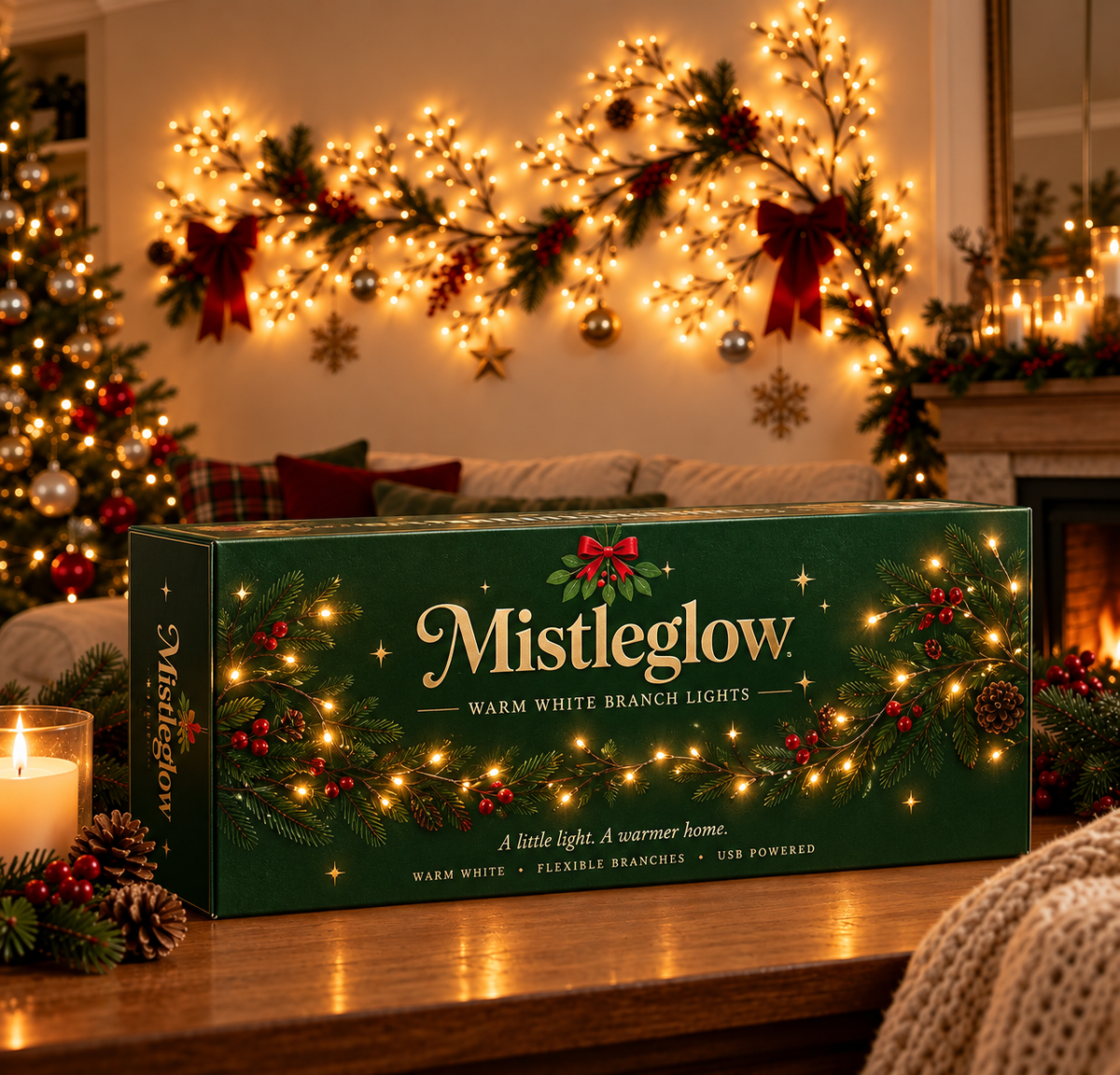 MistleGlow™ Wall Lights