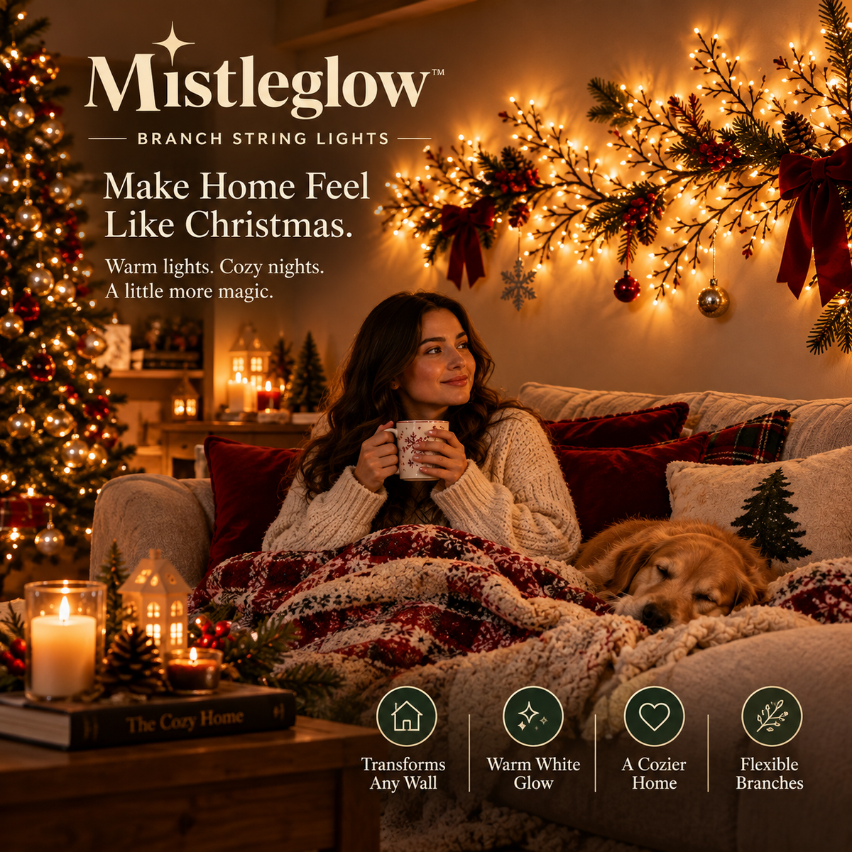 MistleGlow™ Wall Lights